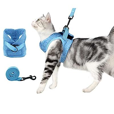  Cat Harness and Leash for Walking Soft Adjustable