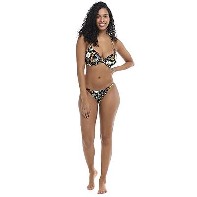 Swimsuits For All Women's Plus Size Bra Sized Drape Front Underwire Bikini  Top 38 F Luxury 