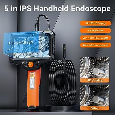 1080p Dual-Lens Handheld Endoscope with 5 IPS Screen( Depstech