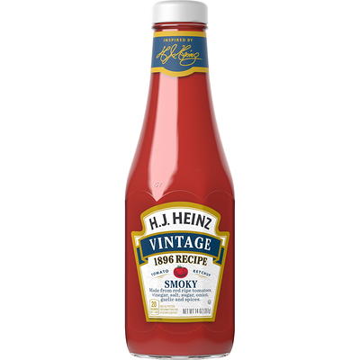 2.25oz Mini Ketchup Glass Bottles