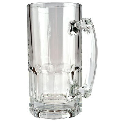 Mainstays Amber Camp Glass Mug, 18 oz , Heat-Resistant