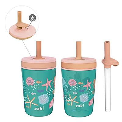 COKTIK 40 oz Tumbler with Handle and Straw, 3 Lids