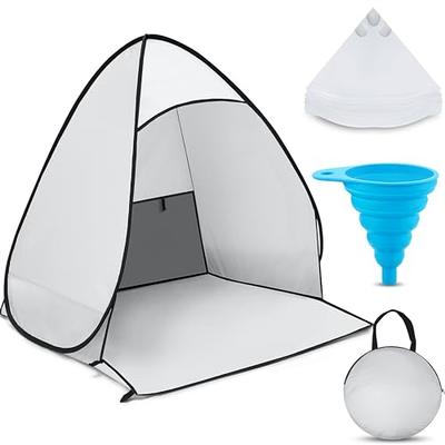 Windyun 102 Pcs Spray Paint Tent Set Includes Paint Tent Spray Tent 100 Pcs  Paint Filter