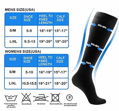 NOVAYARD Compression Socks for Women and Men Support Graduated 15-20 mmHg  Medias De Compresion Mujer(4 Pairs) - Yahoo Shopping