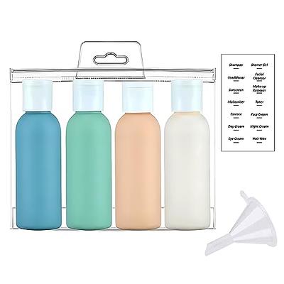 Cosywell Travel Bottles for Toiletries 4pcs 3.4oz Travel Shampoo and  Conditioner Bottles TSA Approved Travel Size Containers Leak Proof Small  Plastic Squeeze Bottles with Flip Cap - Yahoo Shopping