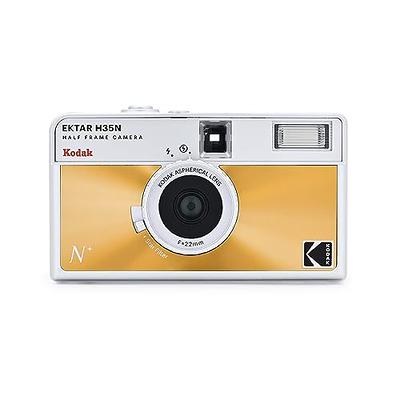 KODAK EKTAR H35 Half Frame Film Camera, 35mm, Reusable, Focus-Free