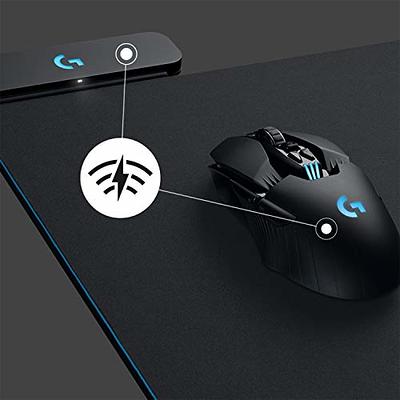 Logitech G502 X Plus Wireless Gaming Mouse (Black) Bundle with PowerPlay  Wireless Charging System and 4-Port USB 3.0 Hub (3 Items)