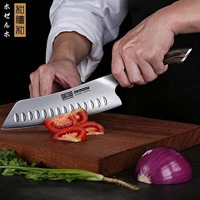 Bavarian Knife Works Premium Quality 10 Inches Chef Knife, Razor Sharp,  Made of German Steel, Ergonomic Pakkawood Handle, Light Weight Easy to  Sharpen