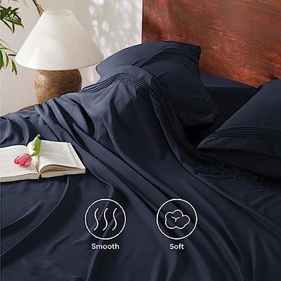 Bedsure Deep Pocket Queen Sheets Set - Fits Mattresses Up to 21 Thick, 4  Piece Air Mattress Sheets with Deep Pocket, Moisture Wicking Soft Cooling Bedding  Sheets & Pillowcases, Navy - Yahoo Shopping