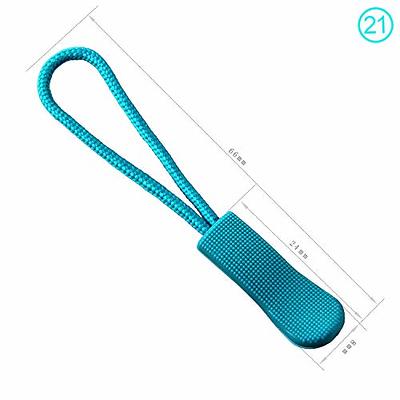 Luggage Zipper Pull Replacement for Backpack: YZSFIRM 10 Pcs Zipper Tab -  Blue Heavy Duty Zipper Extender Cord for Bag Suitcase Jacket - Yahoo  Shopping