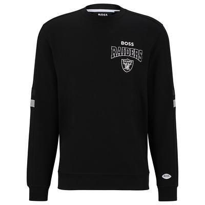 Men's NFL x Staple Gray Las Vegas Raiders All Over Print Pullover