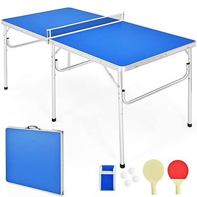 Hyper Pong 4 Way Table Tennis Table, Folding 4 Player 9mm thick