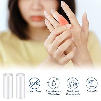 Of Silicone Finger Caps With Gel Sleeves For Pain Relief And