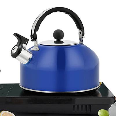 Whistling Stovetop Tea Kettle, Durable Lightweight Water Kettle