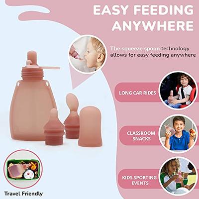 Simple Modern Reusable Joey Food Pouches for Toddlers|10 pack, 5oz each