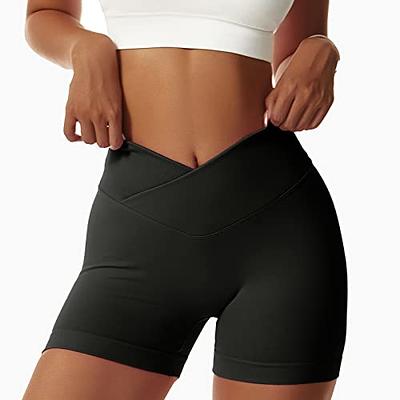 3pcs Women's High Waist Athletic Running Shorts - Soft And Comfortable  Activewear Shorts For Casual And Sports Activities