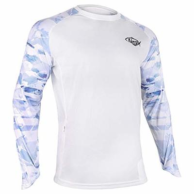 Palmyth Fishing Shirt for Men Long Sleeve Sun Protection UV UPF 50+ T-Shirts  with Pocket (Mayfly, Large) - Yahoo Shopping