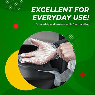 Gorilla Supply Poly Disposable Kitchen PE LDPE Gloves for Kitchen