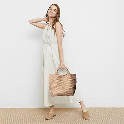 Leather Tote Bag  Apricot Clothing
