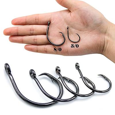 8/0 Circle Hooks 3X strong (5 pack)