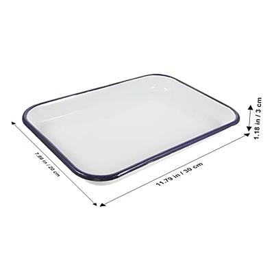 Mikinona Nonstick Baking Sheets Pizza Baking Pan Baking Sheets for Oven  Nonstick Ceramic Baking Tray Dish Lasagna Pan Wear-resistant Baking Tray  Pie Pans Baking Pan for Restaurant Enamel - Yahoo Shopping