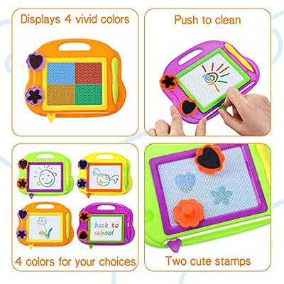 Colorful Doodle Board, Children's Magnetic Drawing Board Set