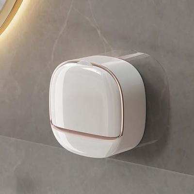 Bar Soap Holder Soap Box For Shower Wall Waterproof Soap Dish For Wall  Mounted#