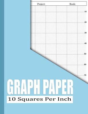 Letter Size, 100 sheets, Graph Paper, 10 sq/inch