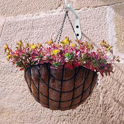 2PC Retractable Plant Hanger Indoor Outdoor Adjustable Plant