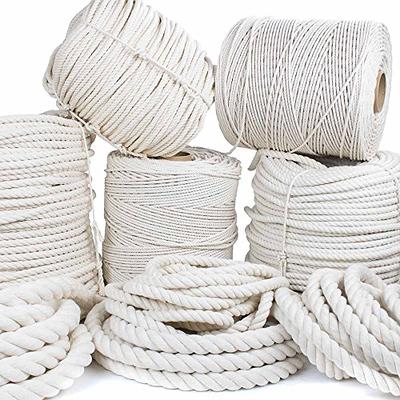 Aoneky Jute Rope - 1.18/1.5 Inch Twisted Hemp Rope for Crafts