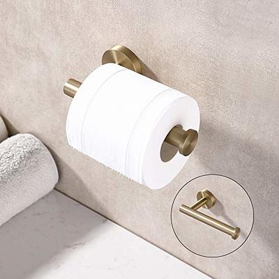 Kulemax Toilet Paper Holder, Hold Mega Rolls,Matte Black Toilet Paper Roll Holders with Premium Stainless Steel, Wall Mount Tissue Holder Dispenser