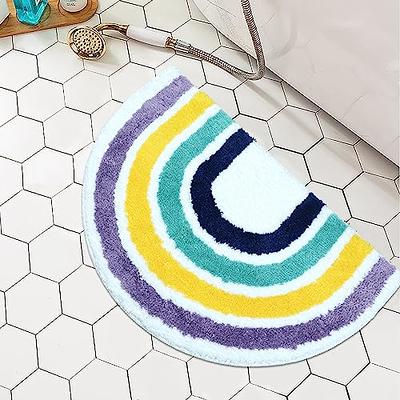 Rainbow Shaped Kids Bath Mat