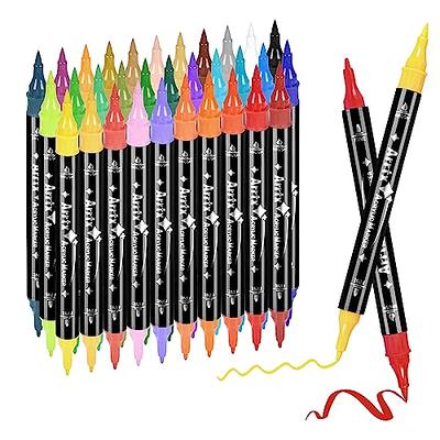 Acrylic Paint Markers, Fine Nibs - Set of 36