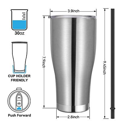 DOMICARE 20oz Tumbler with Lid Stainless Steel