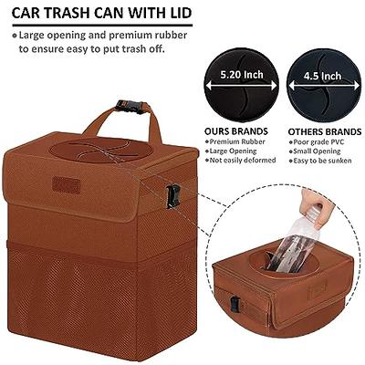 Hanging Car Trash Bag Can Premium Waterproof Litter Garbage Bag Organizer