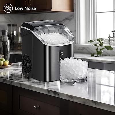 R.W.Flame Counter top Ice Maker Machine,40LBS/24H Compact Ice