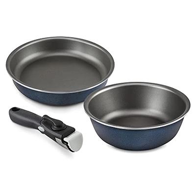 SHINEURI 3 Pieces Removable Handle Cookware, Stackable Pots And Pans Set,  Nonstick Pot and Pan Set,Nonstick Frying Pans for Home & Camping,  Dishwasher Safe, Oven Safe - 8/9.5 inch - Yahoo Shopping