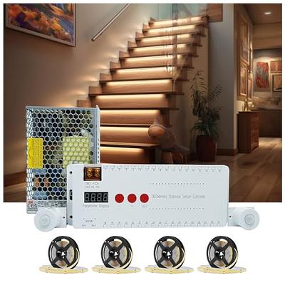 Linkage Motion Sensor Rechargeable Magnetic LED Stair Lights