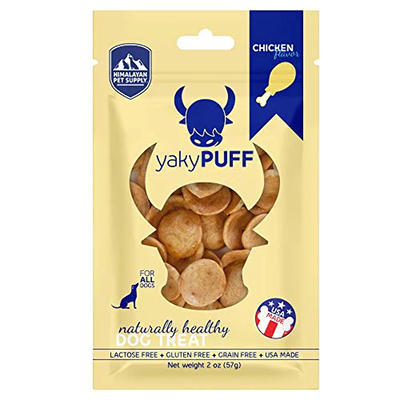  Yeti Crunchy Puffs Natural Yak Cheese Dog Treats, 3.5 Oz : Pet  Supplies