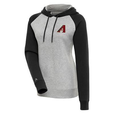 Men's Starter Heathered Gray/Black Arizona Cardinals Extreme Fireballer  Pullover Hoodie