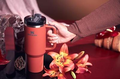 Stanley Quencher H2.0 Soft Matte Collection, Stainless Steel Vacuum  Insulated Tumbler with Lid and Straw for Iced and Cold Beverages, Red Rust,  40 oz - Yahoo Shopping