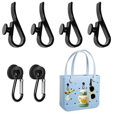 6pcs Inserts Hooks Accessories For Bogg Bag, Insert Charm, Cup Holder  Connector, Key Holder, Sturdy And Durable Compatible With Simply Southern  Rubber