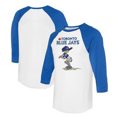 Women's New Era White Toronto Blue Jays Henley T-Shirt