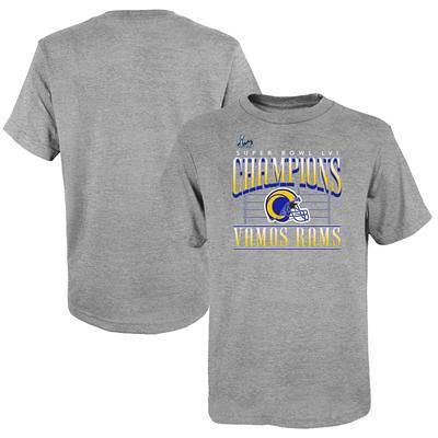 Men's Fanatics Branded Royal Los Angeles Rams 2021 NFC West Division  Champions Blocked Favorite T-Shirt