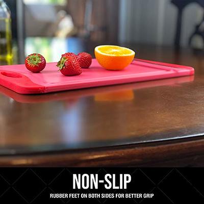 Large Cutting Board, Dishwasher Safe Chopping Boards With Juice