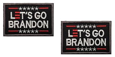 The Millenary Embroidery Patch - Lets Go Brandon Patch – 2 Pack