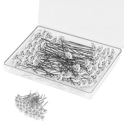 Nraxiot 100PCS Diamond Pins for Flowers, Durable Diamond Pins, 2 inch  Delicate Bouquet Pins, Flower Pins for Wedding Bridal Hair and DIY Sewing  Craft - Yahoo Shopping