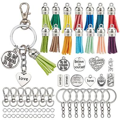 HOVEOX 20 Pieces 3.9 inch Faux Leather Tassel Bulk Keychain Tassels  Artificial Leather Tassel Keychain Charms Bulk Leather Tassels for Jewelry  Making and Craft - Yahoo Shopping