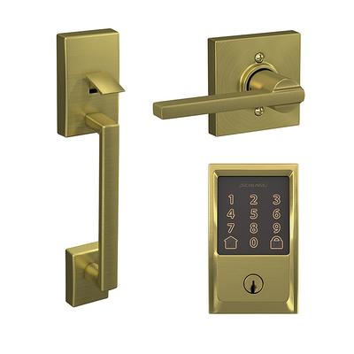 Schlage Encode Century Satin Brass Smart Lock and Handleset Bundle - Yahoo  Shopping