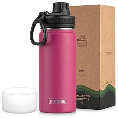 Simple Modern 18 fl oz Stainless Steel Summit Water Bottle with Silicone  Straw Lid|Sweet Taffy